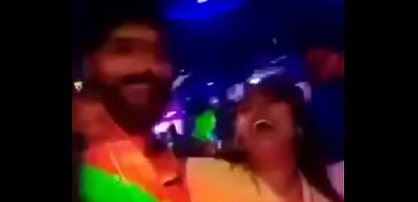  Swathi naidu enjoying and dancing in pub part-1